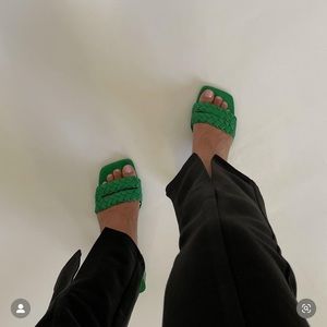 Zara heeled sandals bloggers fav